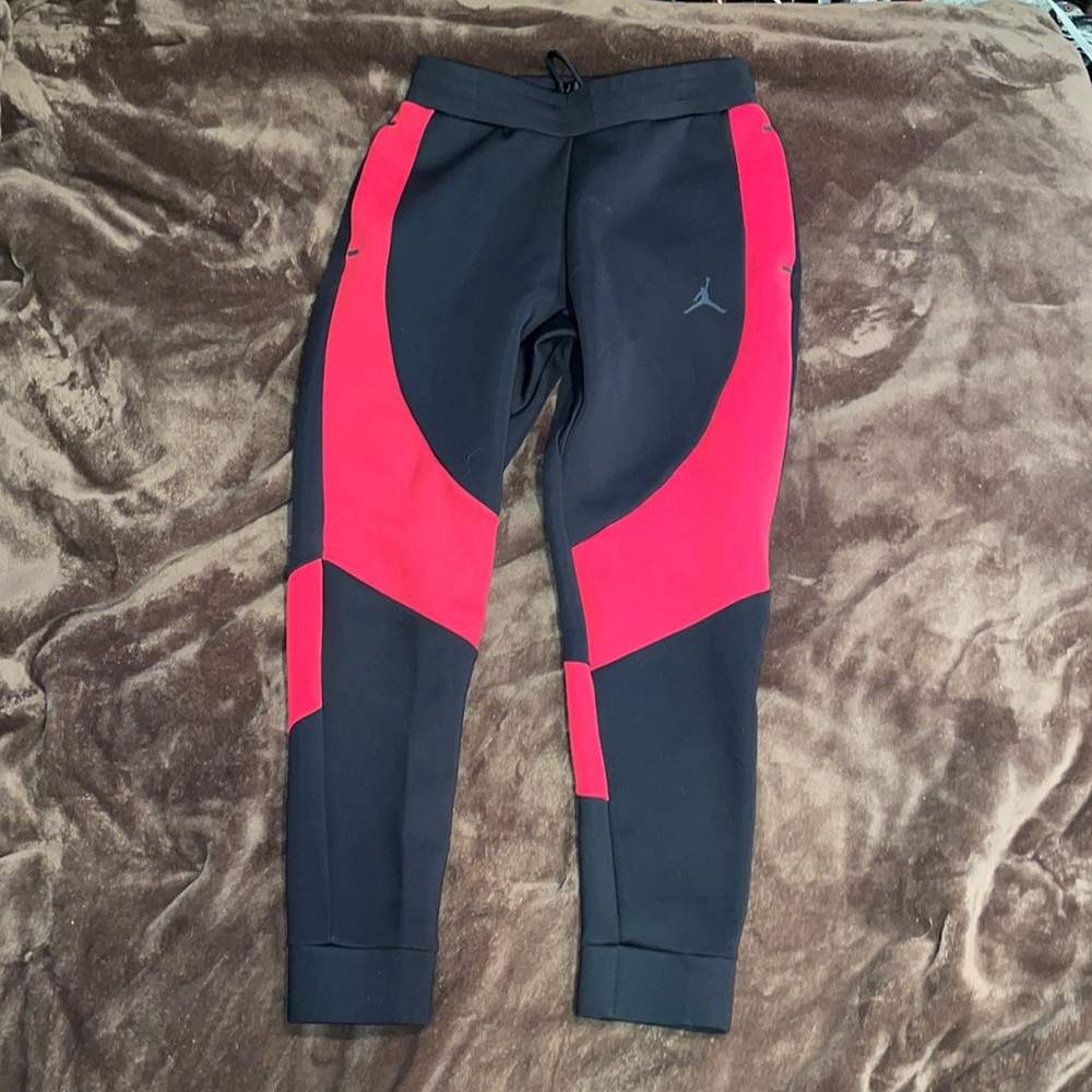 Jordan techfleece flight suit pants for Bred 1s